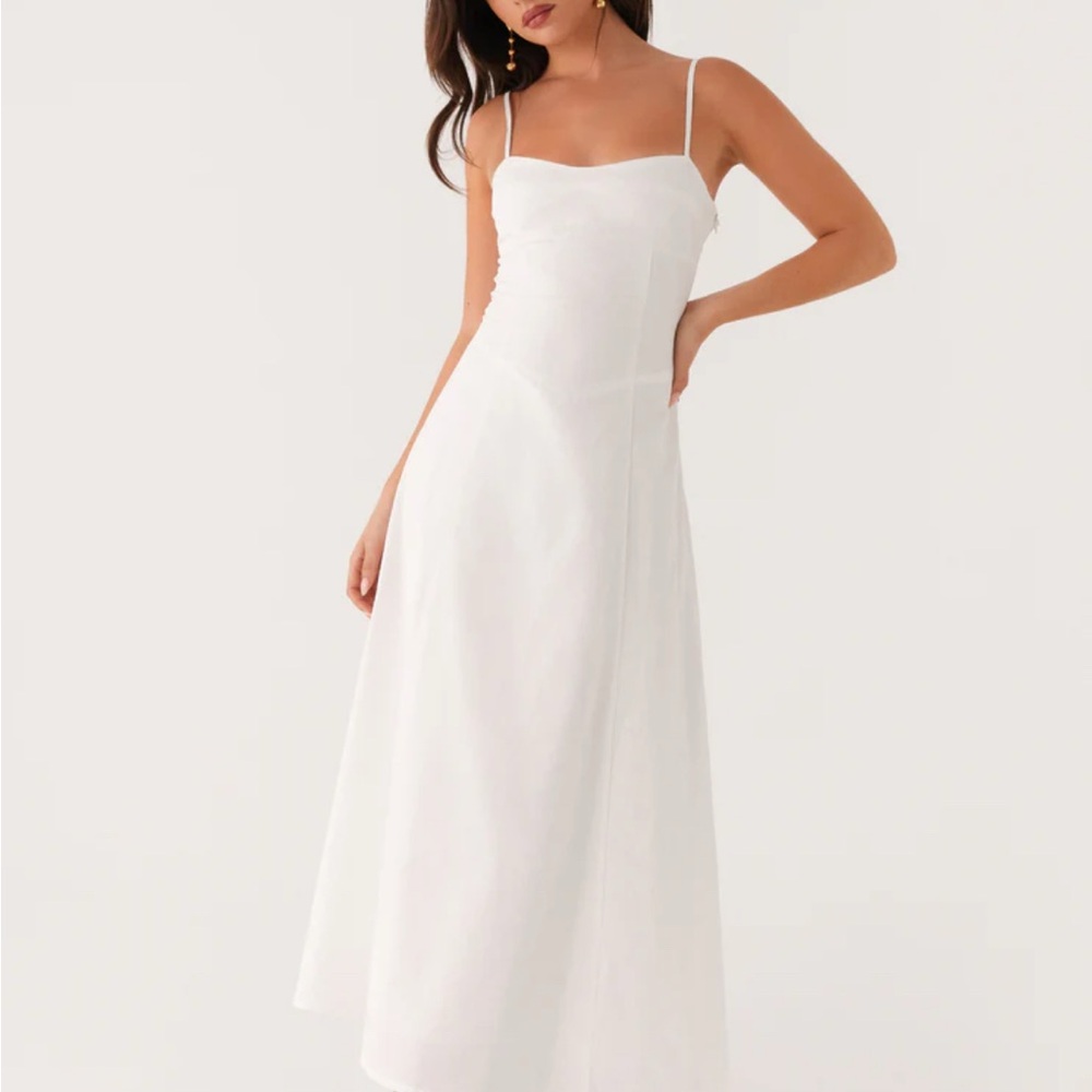 Noosa Midi White Dress